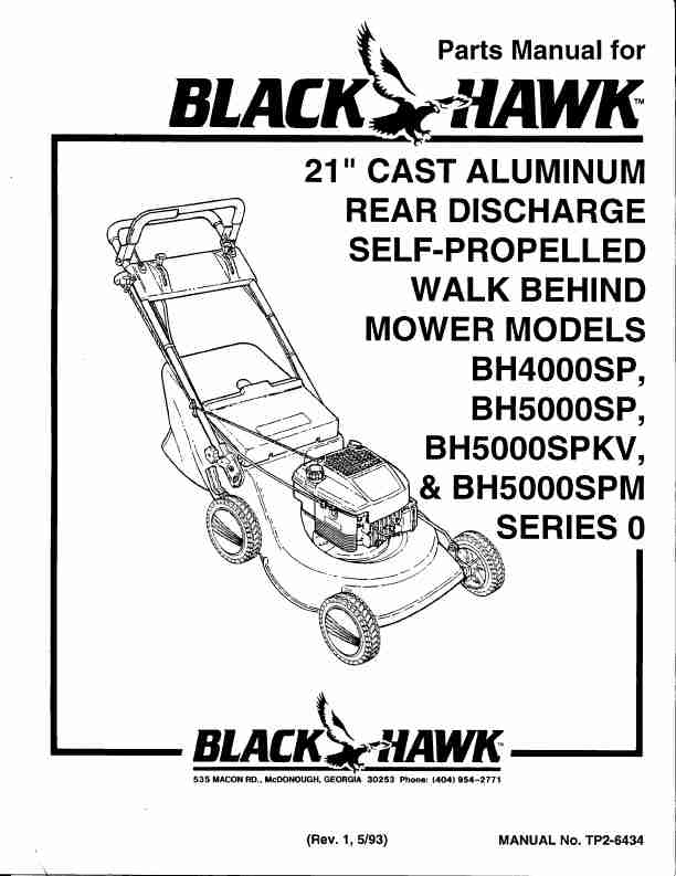 Snapper Lawn Mower BH4000SP-page_pdf